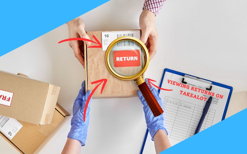 How do I View Returns on Takealot in South Africa?